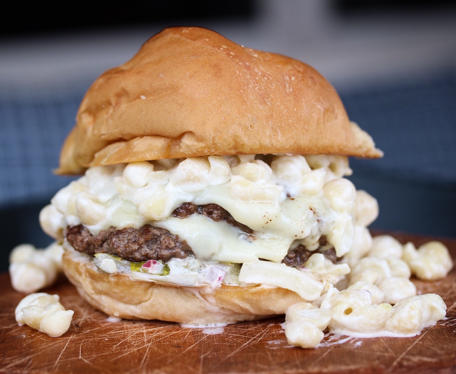 Macaroni And Cheese Burger / Macaroni And Cheese Burger Burger cheese food fries macaroni